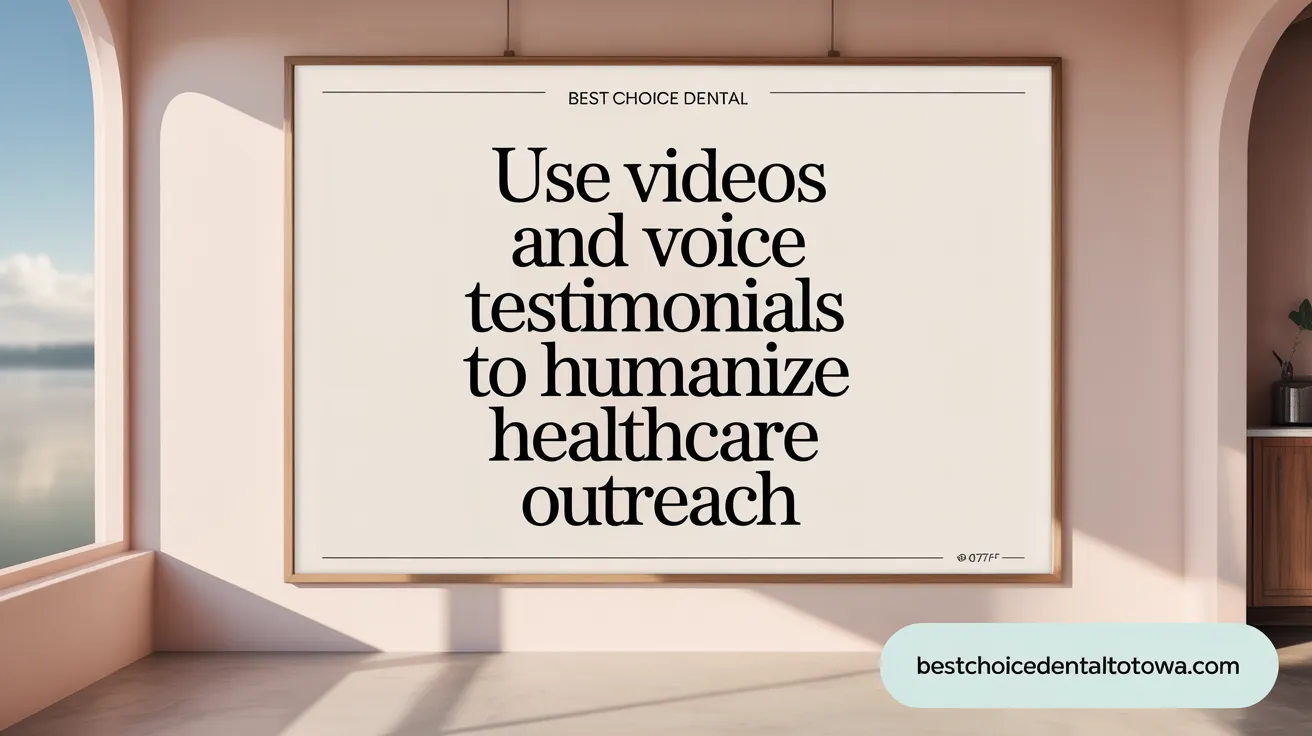 Use Videos and Voice Testimonials to Humanize Healthcare Outreach