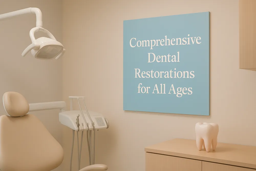 Comprehensive Dental Restorations for All Ages