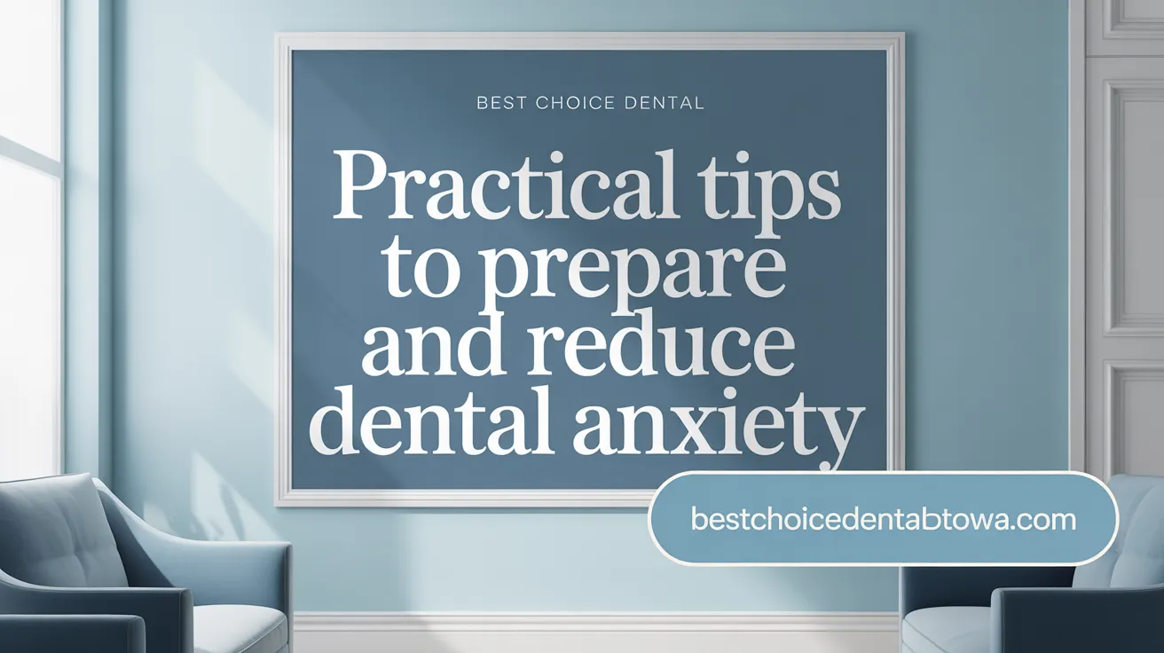Practical Tips to Prepare and Reduce Dental Anxiety