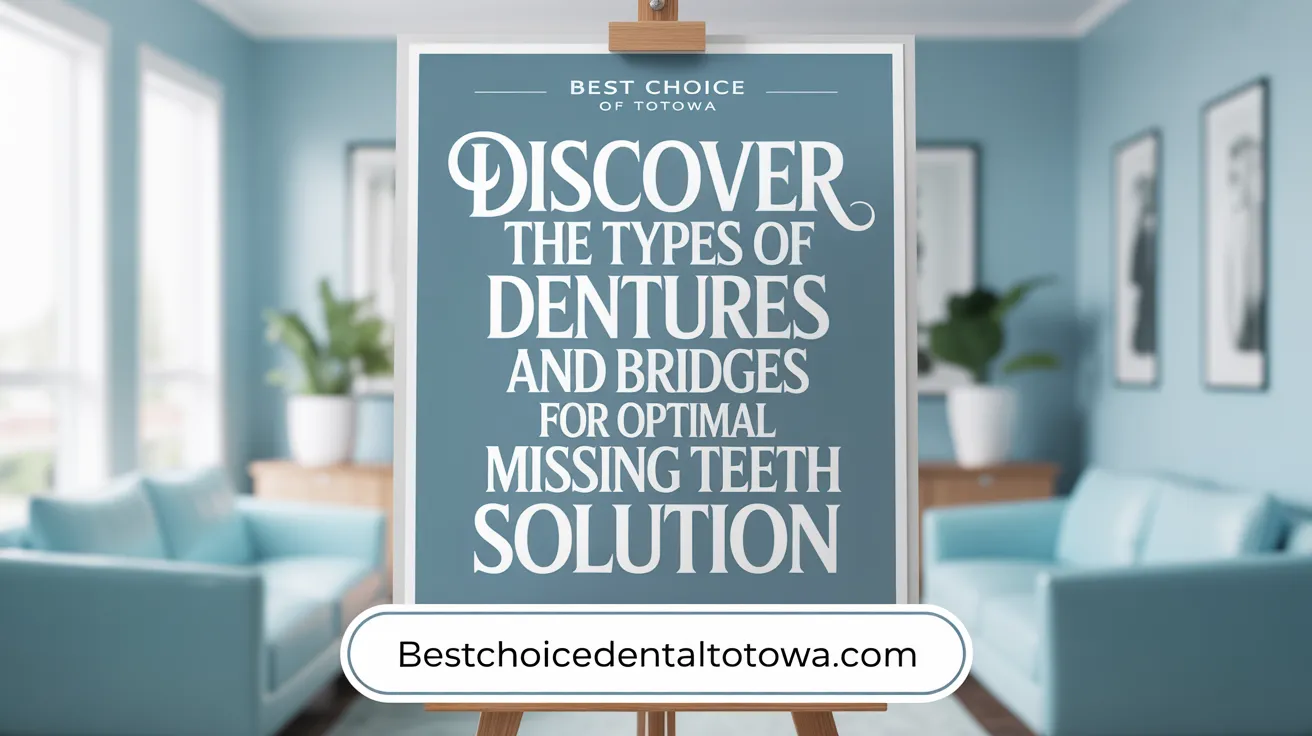 Discover the Types of Dentures and Bridges for Optimal Missing Teeth Solution
