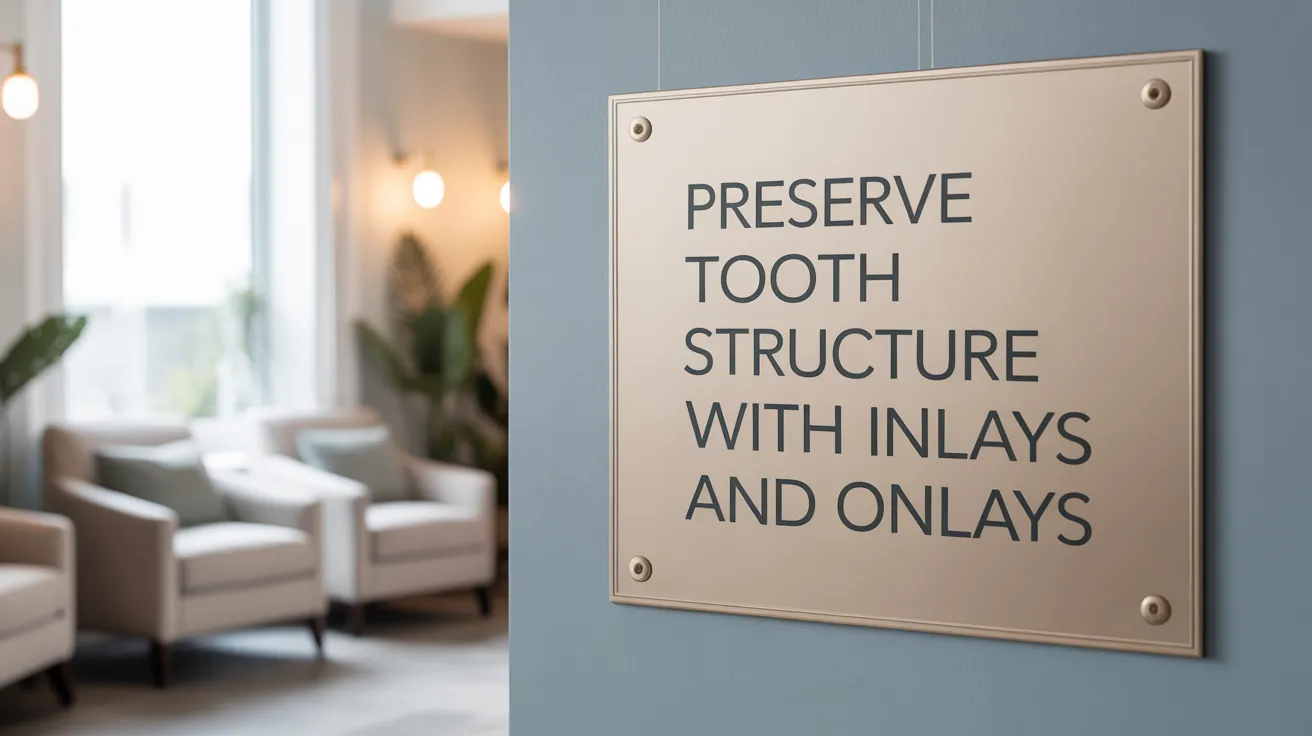 Preserve Tooth Structure with Inlays and Onlays