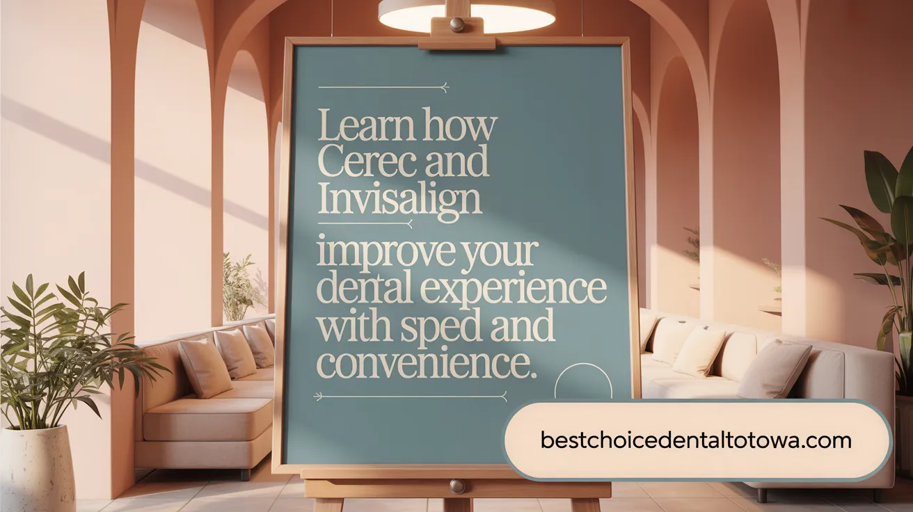Learn how CEREC and Invisalign improve your dental experience with speed and convenience