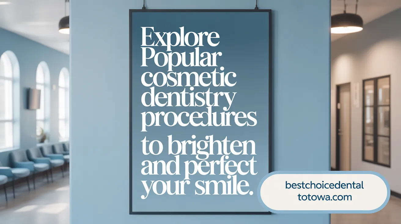 Explore Popular Cosmetic Dentistry Procedures to Brighten and Perfect Your Smile