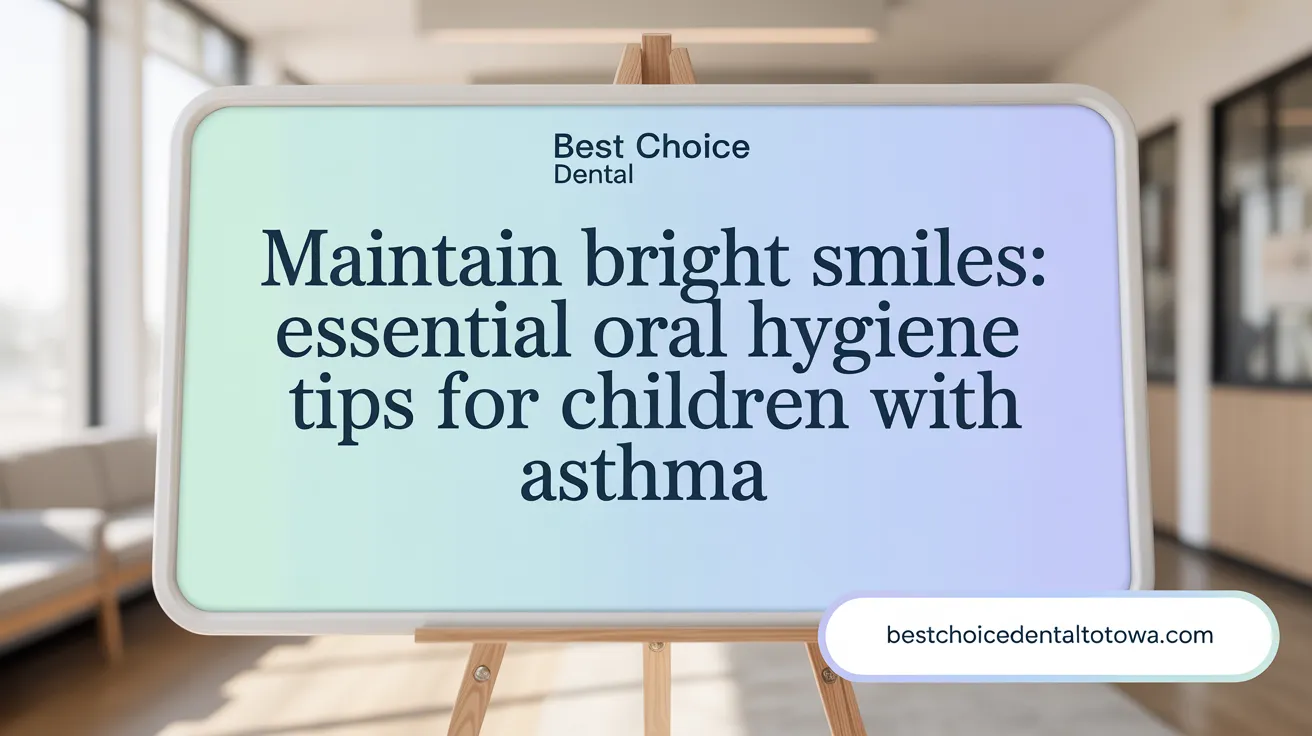 Maintain Bright Smiles: Essential Oral Hygiene Tips for Children with Asthma