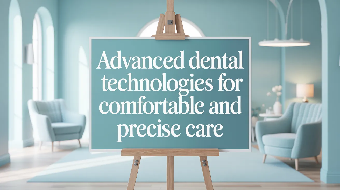 Advanced Dental Technologies for Comfortable and Precise Care