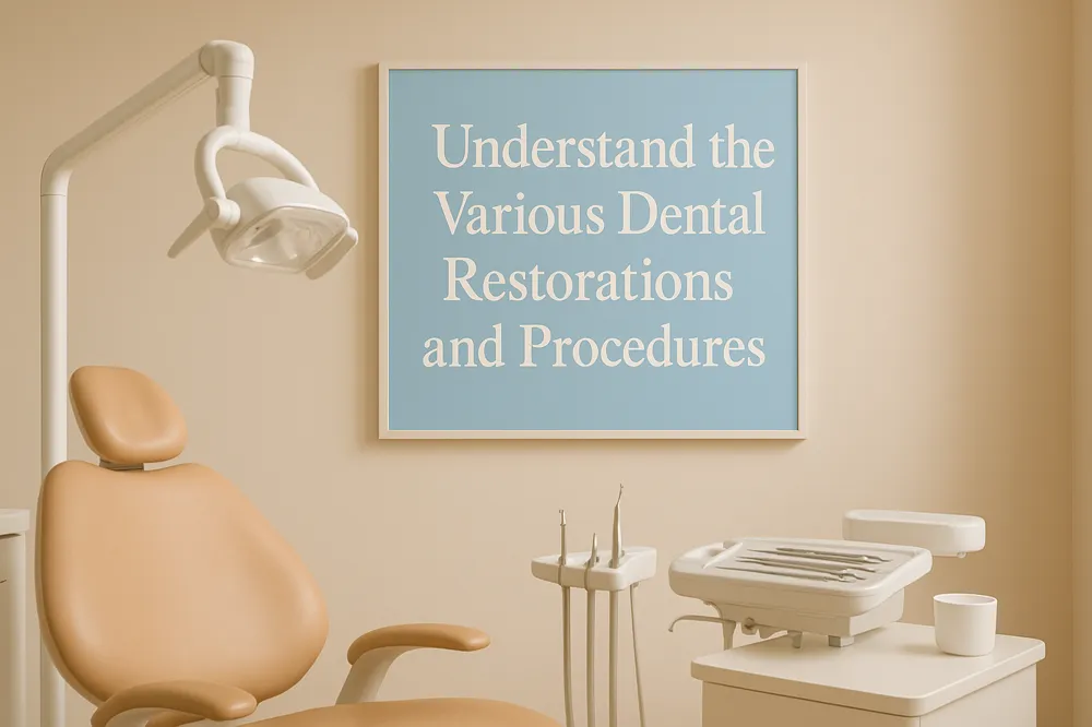 Understand the Various Dental Restorations and Procedures