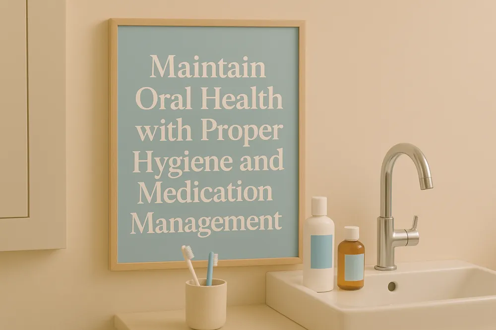 Maintain Oral Health with Proper Hygiene and Medication Management