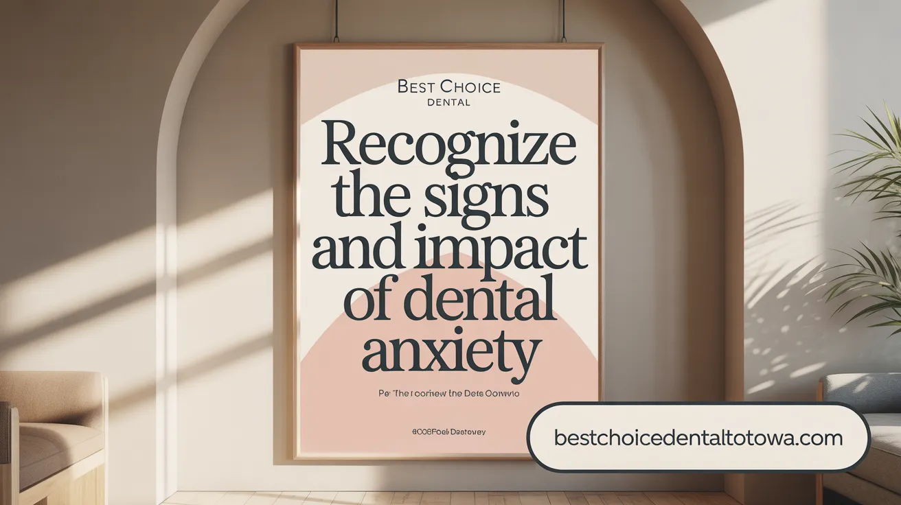 Recognize the Signs and Impact of Dental Anxiety