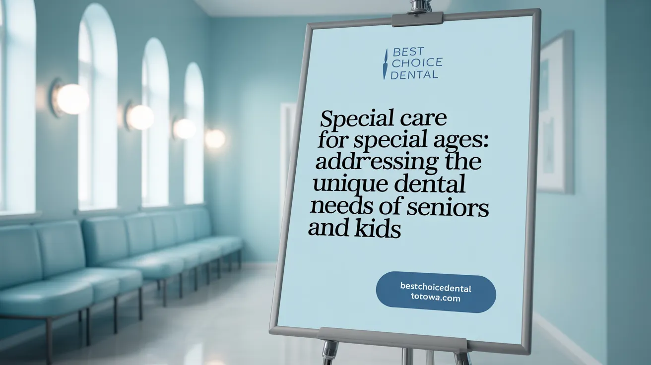 Special Care for Special Ages: Addressing the Unique Dental Needs of Seniors and Kids