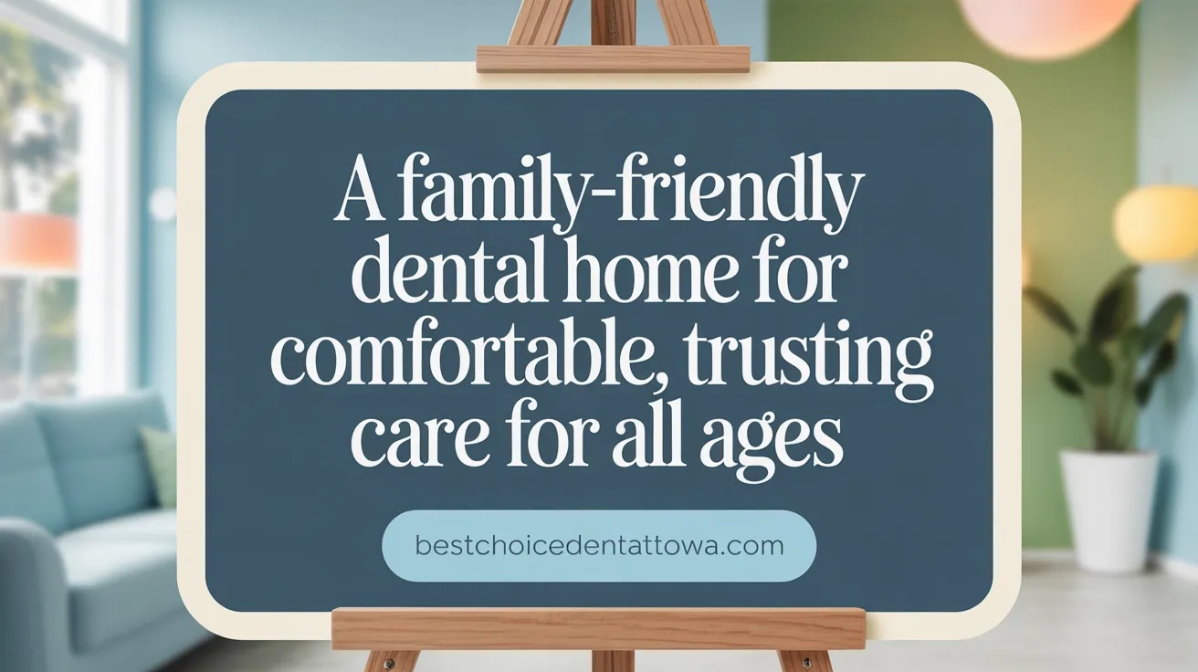 A Family-Friendly Dental Home for Comfortable, Trusting Care for All Ages