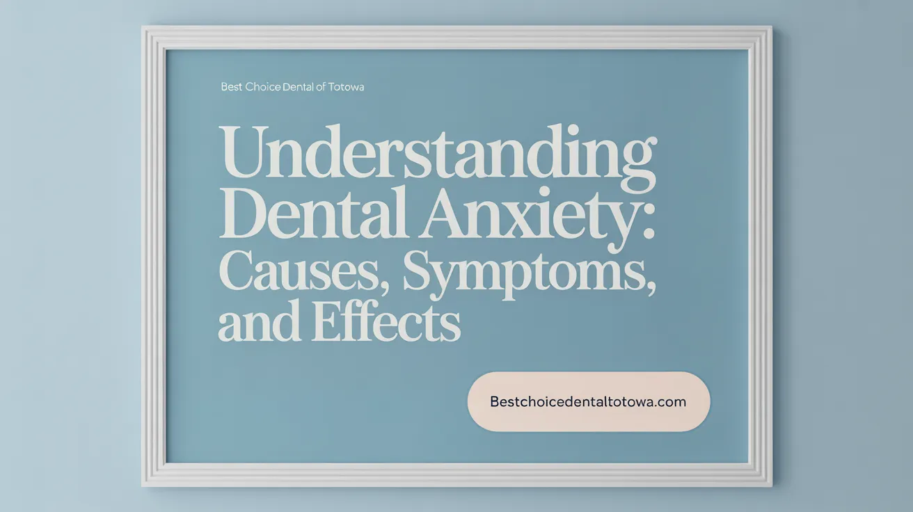Understanding Dental Anxiety: Causes, Symptoms, and Effects