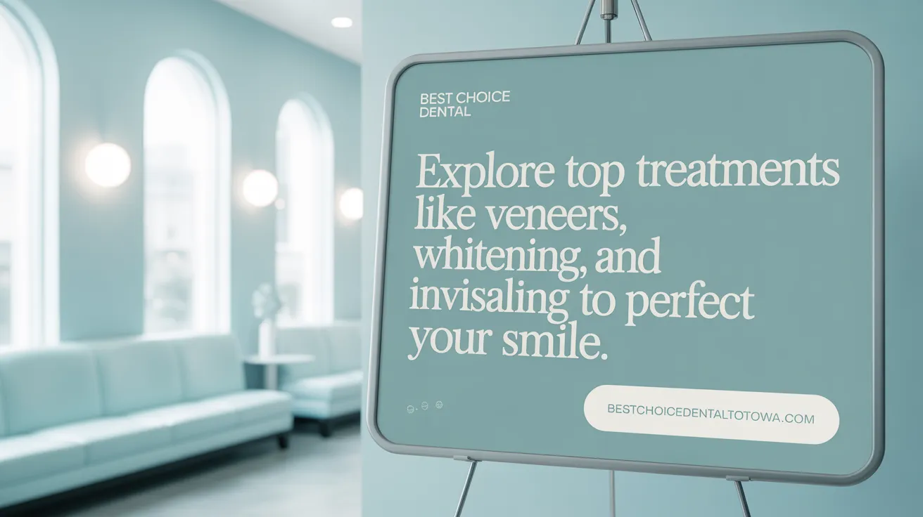 Explore top treatments like veneers, whitening, and Invisalign to perfect your smile.