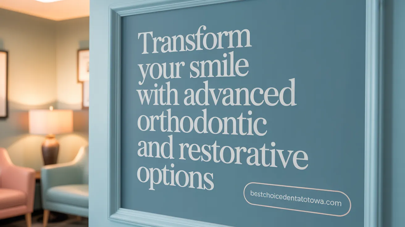 Transform Your Smile with Advanced Orthodontic and Restorative Options