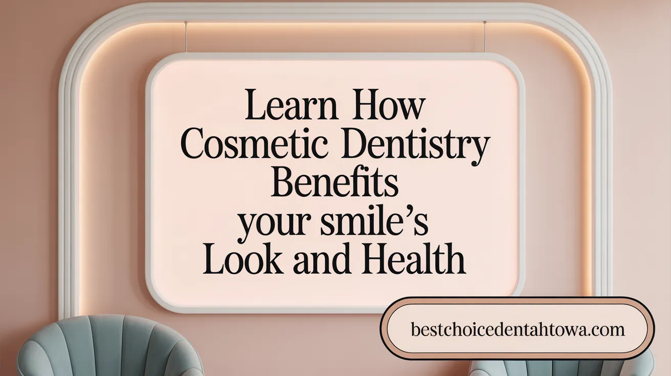 Learn How Cosmetic Dentistry Benefits Your Smile's Look and Health