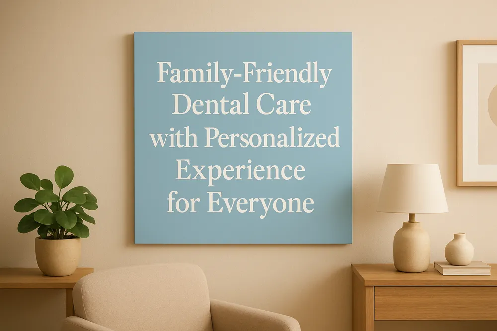 Family-Friendly Dental Care with Personalized Experience for Everyone