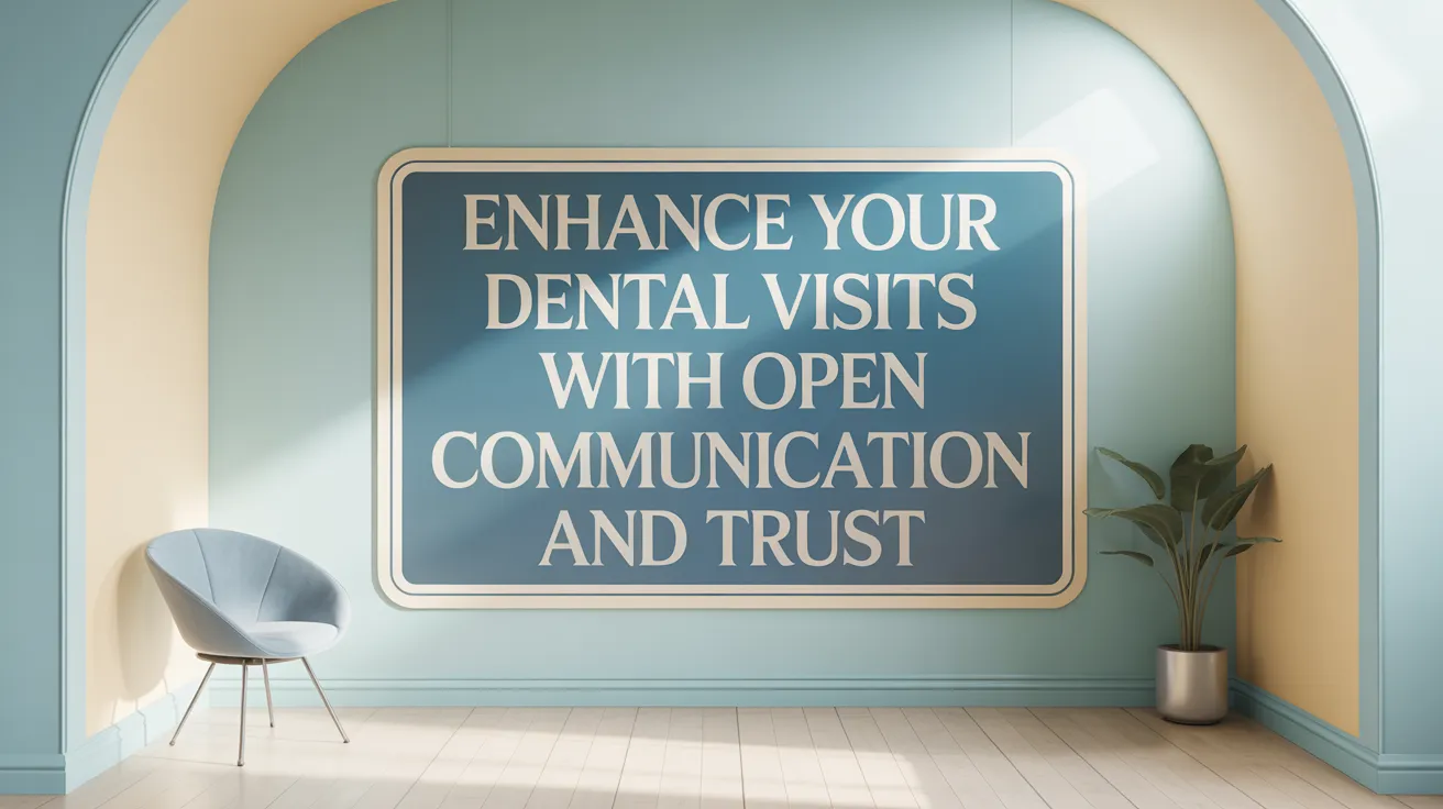 Enhance Your Dental Visits with Open Communication and Trust