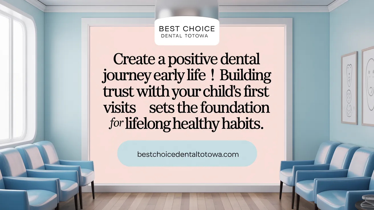 Create a positive dental journey early in life! Building trust with your child's first dental visits sets the foundation for lifelong healthy habits.