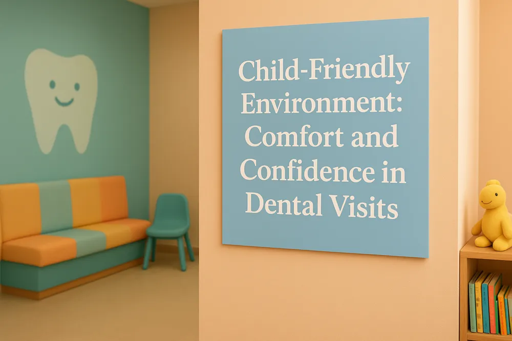 Child-Friendly Environment: Comfort and Confidence in Dental Visits