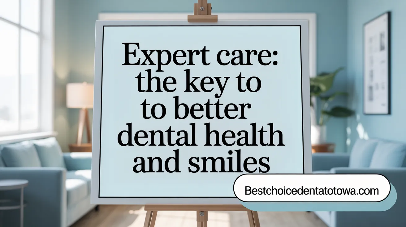 Expert Care: The Key to Better Dental Health and Smiles