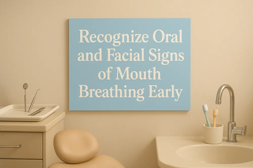 Recognize Oral and Facial Signs of Mouth Breathing Early