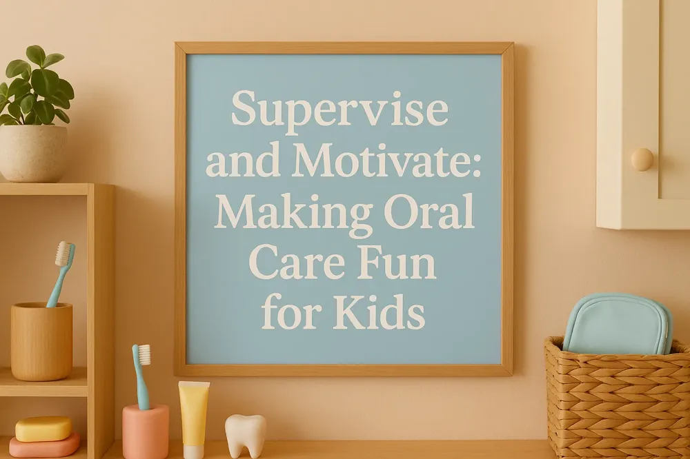 Supervise and Motivate: Making Oral Care Fun for Kids