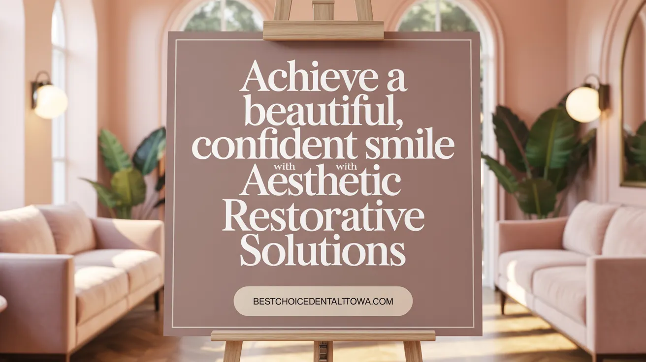 Achieve a Beautiful, Confident Smile with Aesthetic Restorative Solutions