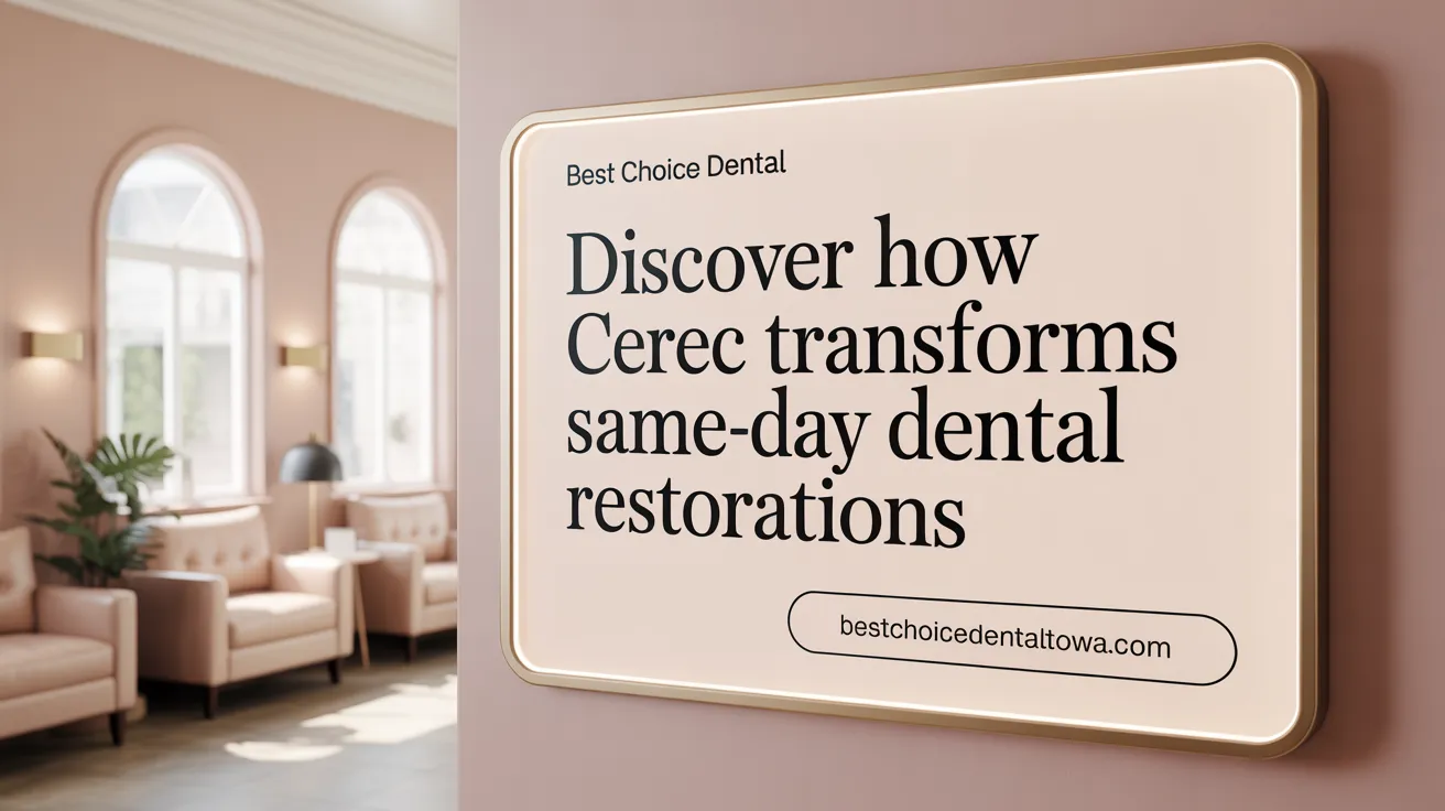Discover How CEREC Transforms Same-Day Dental Restorations