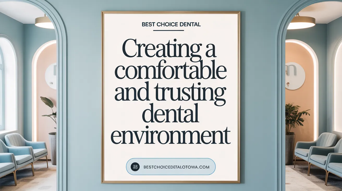 Creating a Comfortable and Trusting Dental Environment