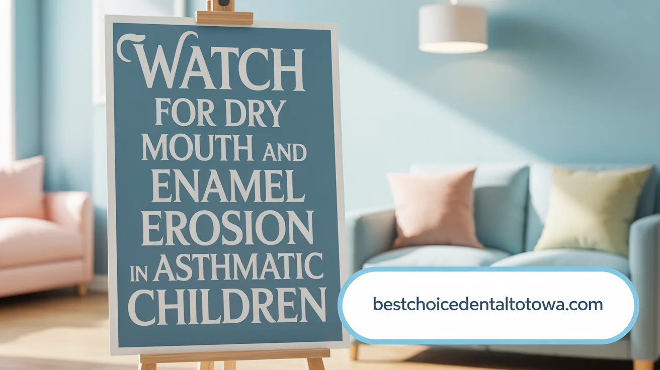 Watch for Dry Mouth and Enamel Erosion in Asthmatic Children