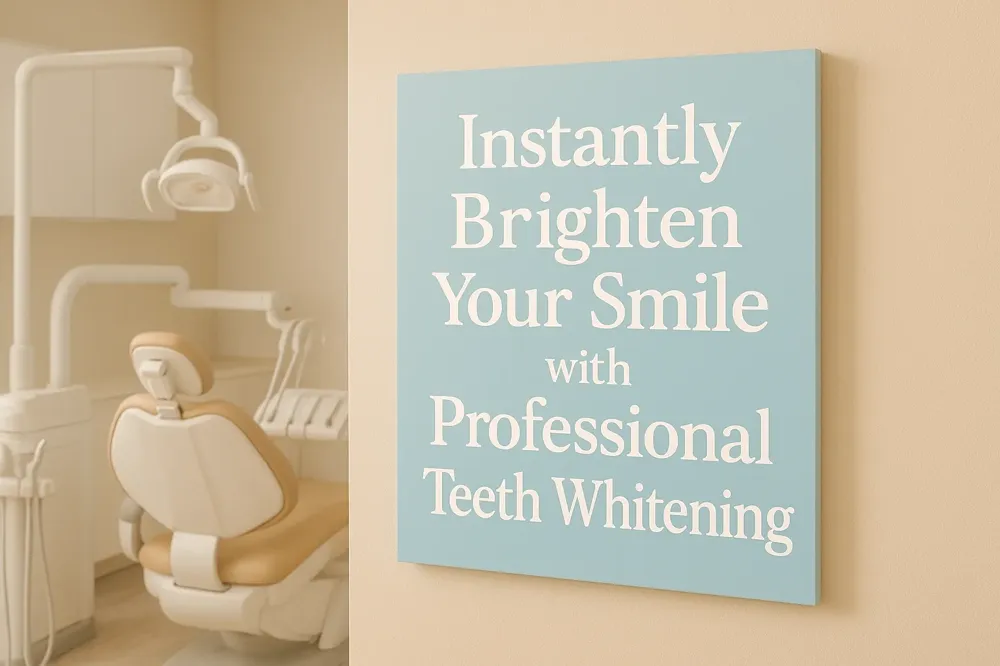 Instantly Brighten Your Smile with Professional Teeth Whitening