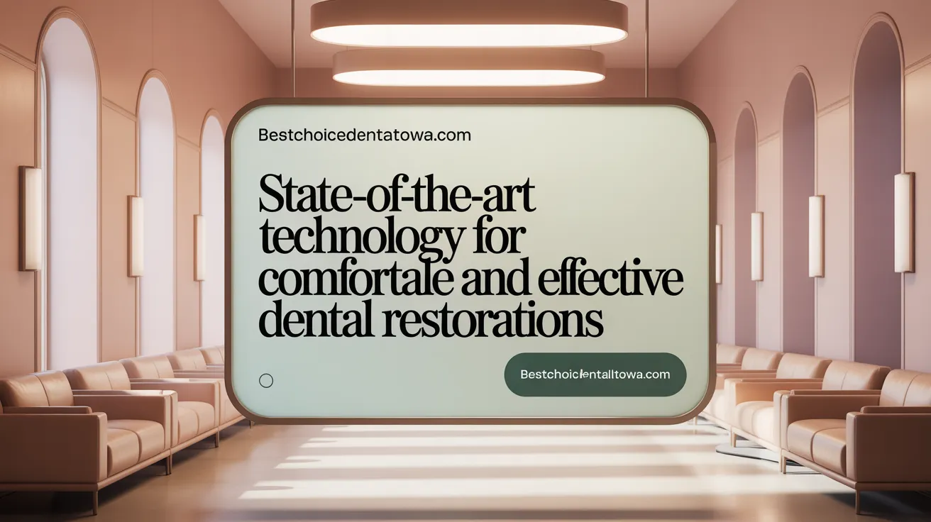 State-of-the-Art Technology for Comfortable and Effective Dental Restorations
