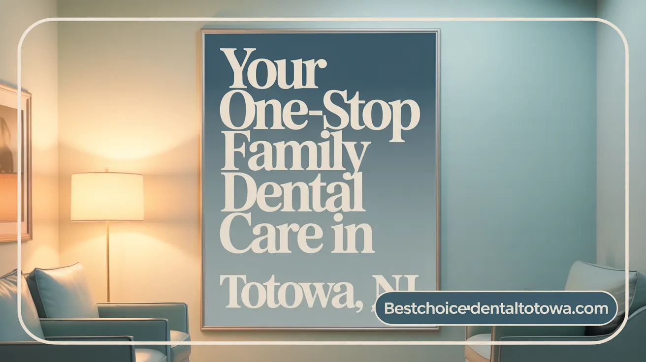 Your one-stop family dental care in Totowa, NJ