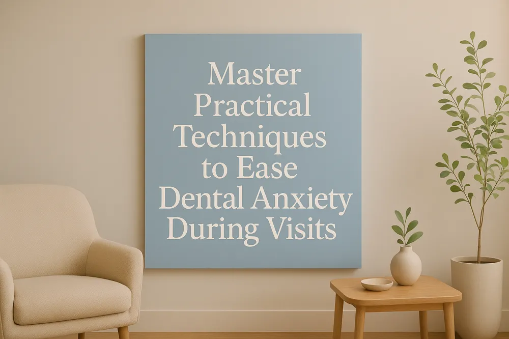 Master Practical Techniques to Ease Dental Anxiety During Visits