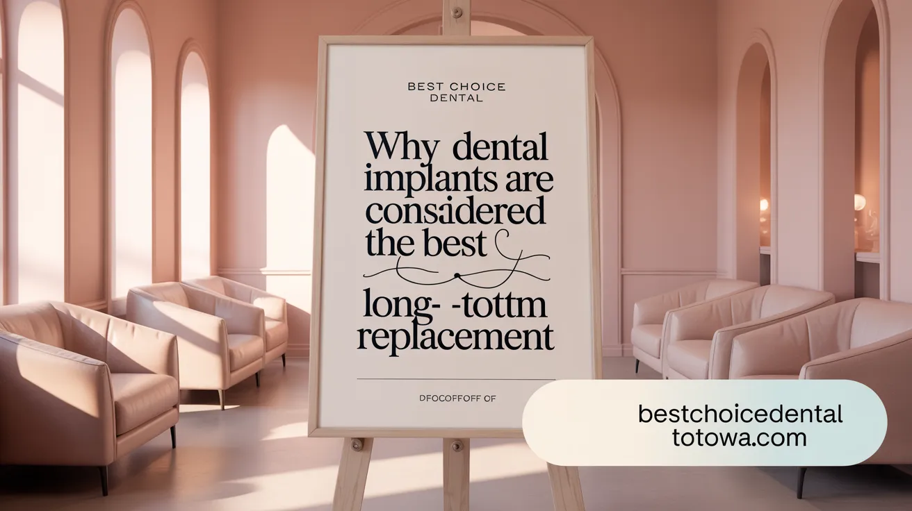 Why Dental Implants Are Considered the Best Long-term Tooth Replacement