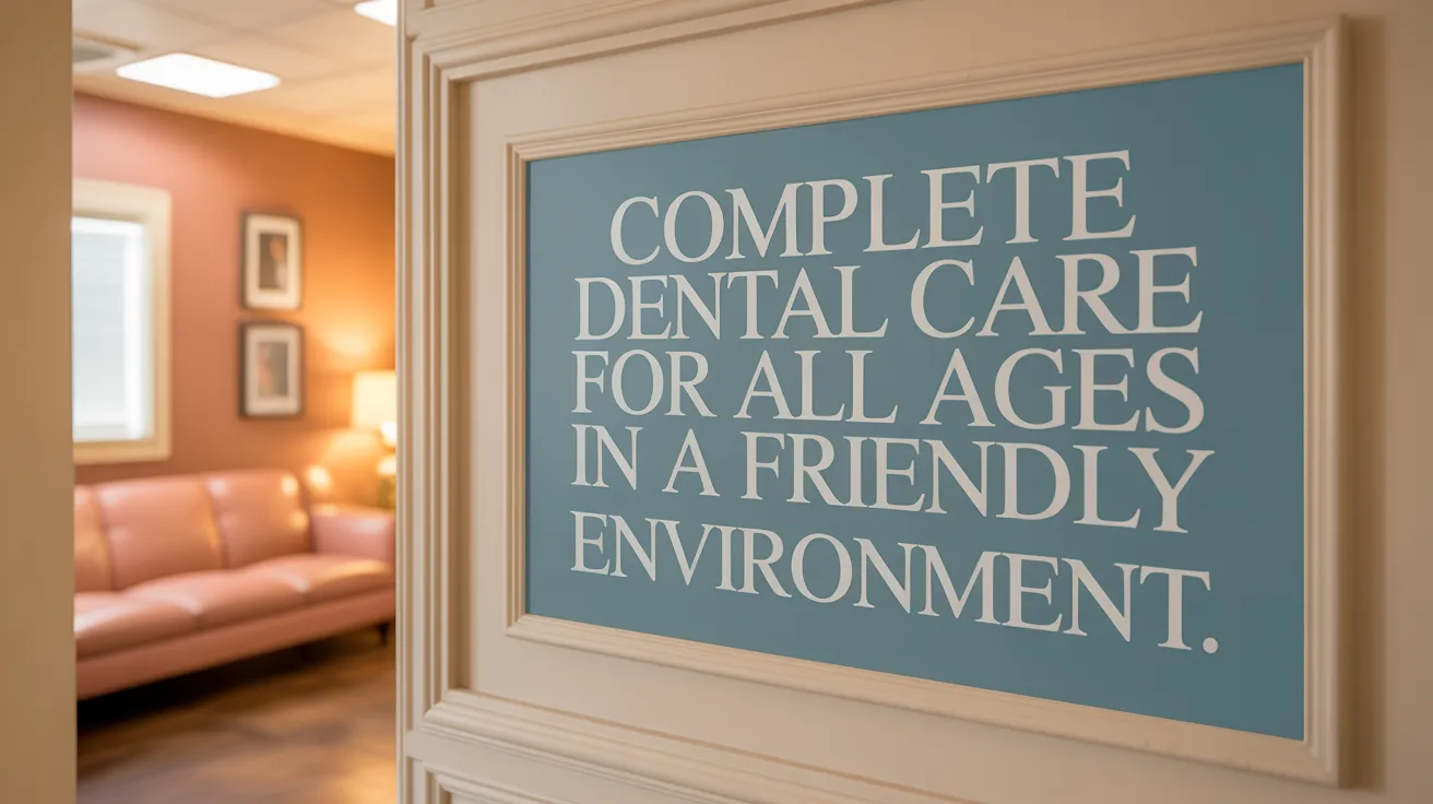Complete Dental Care for All Ages in a Friendly Environment