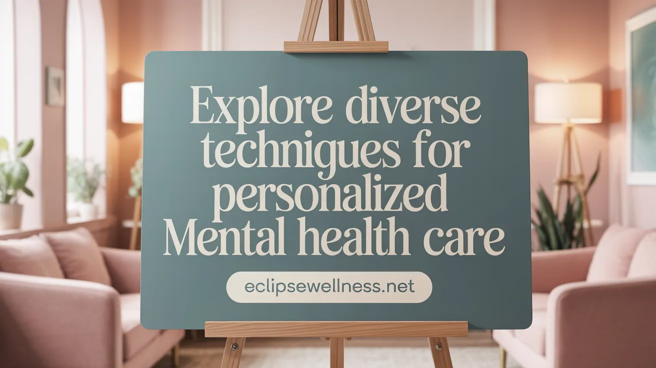 Explore Diverse Techniques for Personalized Mental Health Care
