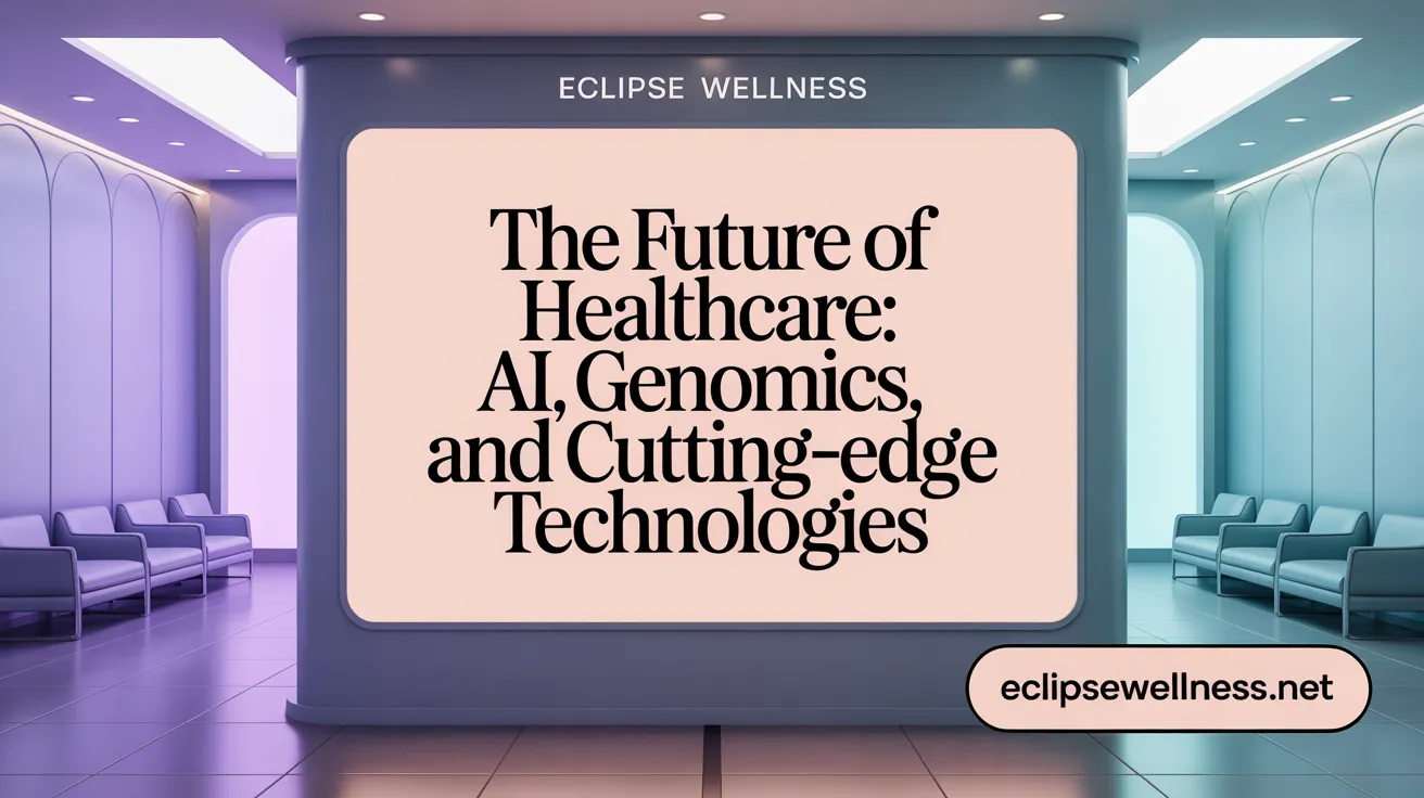 The Future of Healthcare: AI, Genomics, and Cutting-Edge Technologies
