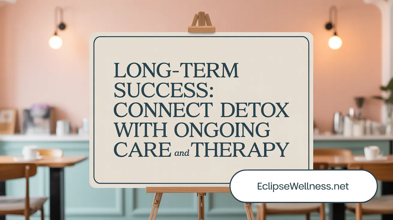 Long-Term Success: Connect Detox with Ongoing Care and Therapy