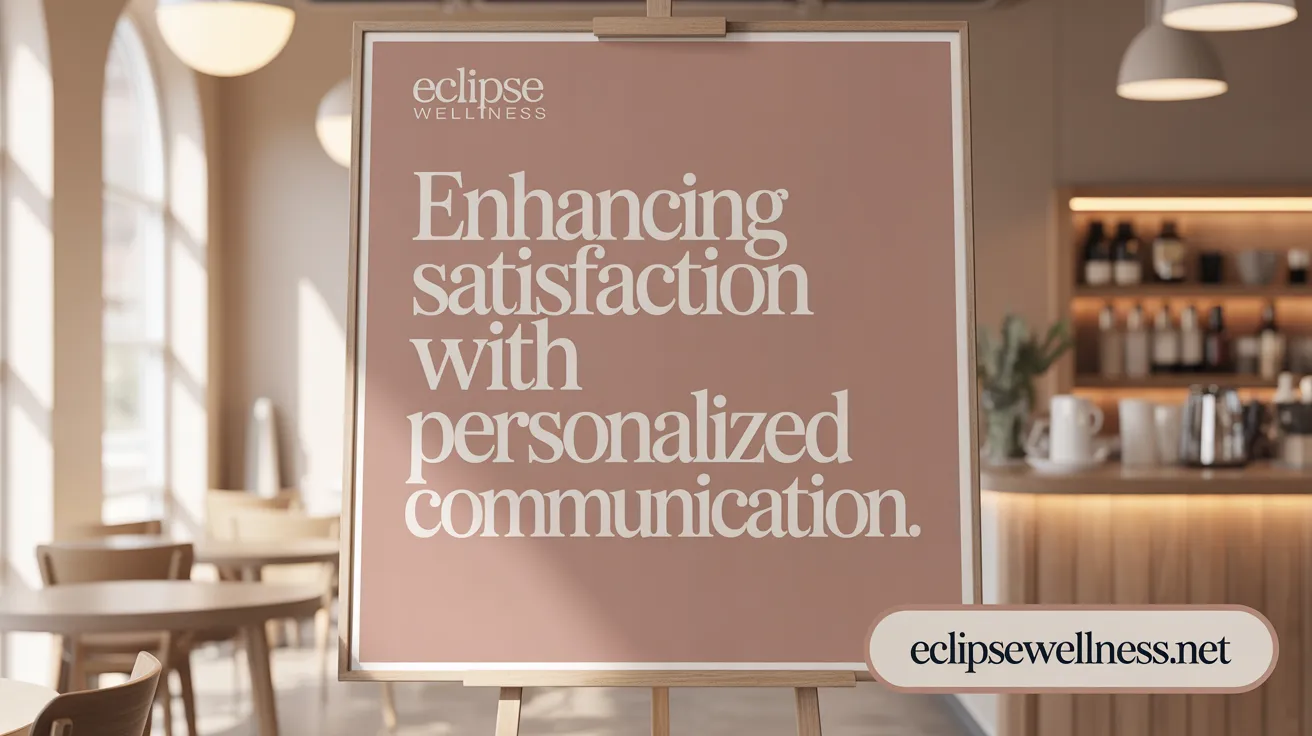 Enhancing Satisfaction with Personalized Communication