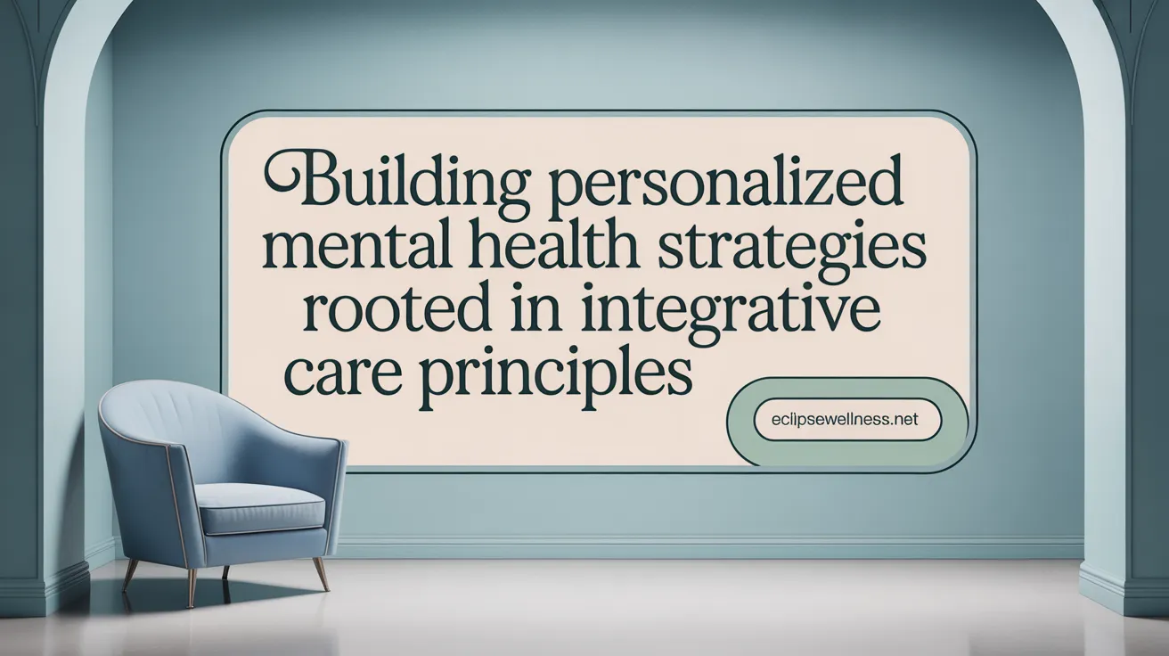 Building personalized mental health strategies rooted in integrative care principles