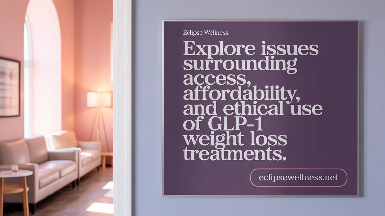 Explore issues surrounding access, affordability, and ethical use of GLP-1 weight loss treatments.