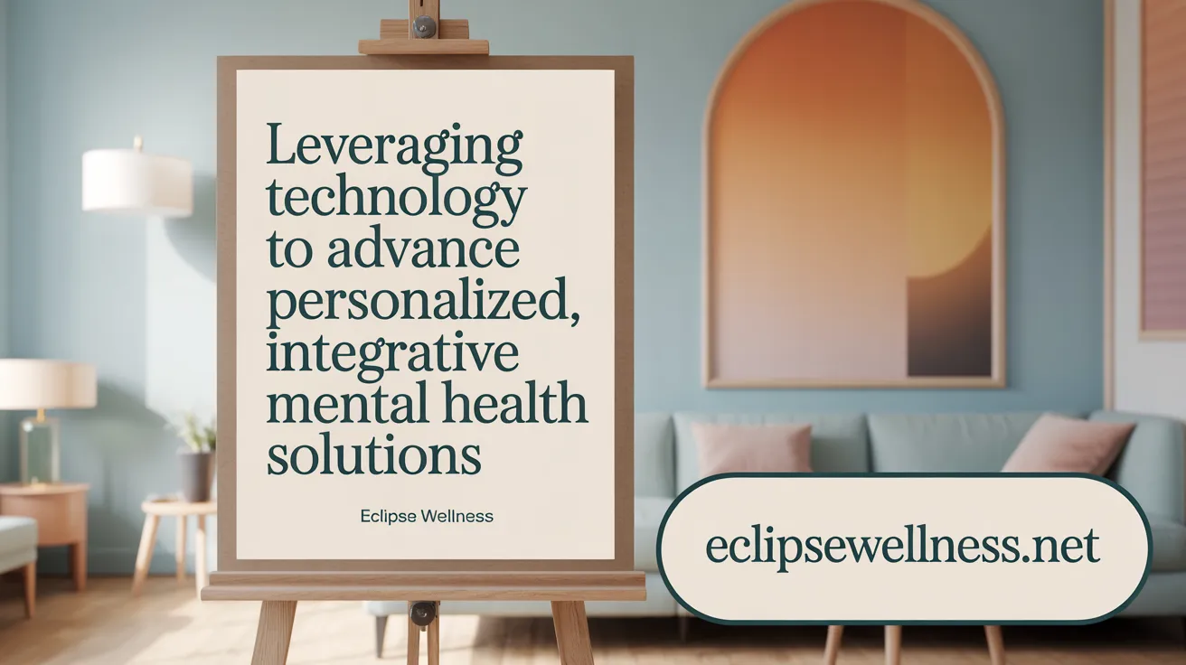 Leveraging technology to advance personalized, integrative mental health solutions