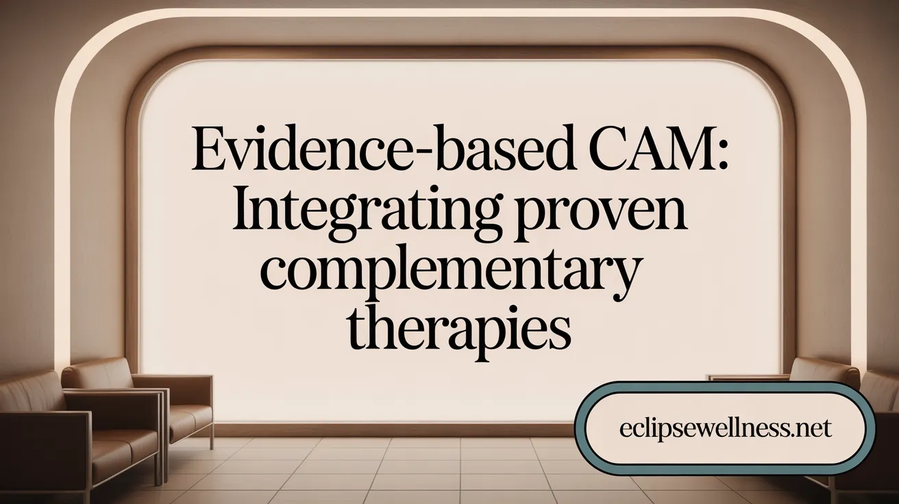 Evidence-Based CAM: Integrating Proven Complementary Therapies