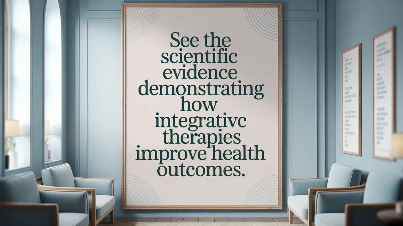 See the scientific evidence demonstrating how integrative therapies improve health outcomes.