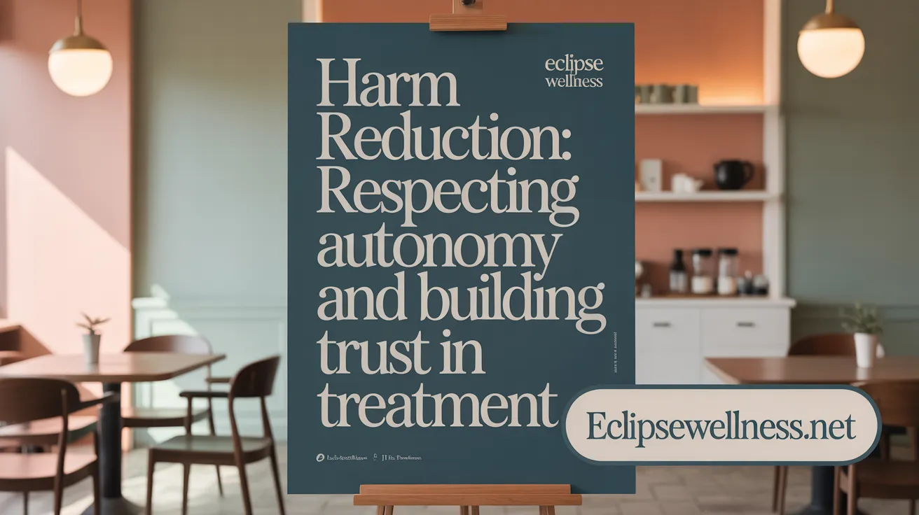 Harm Reduction: Respecting Autonomy and Building Trust in Treatment