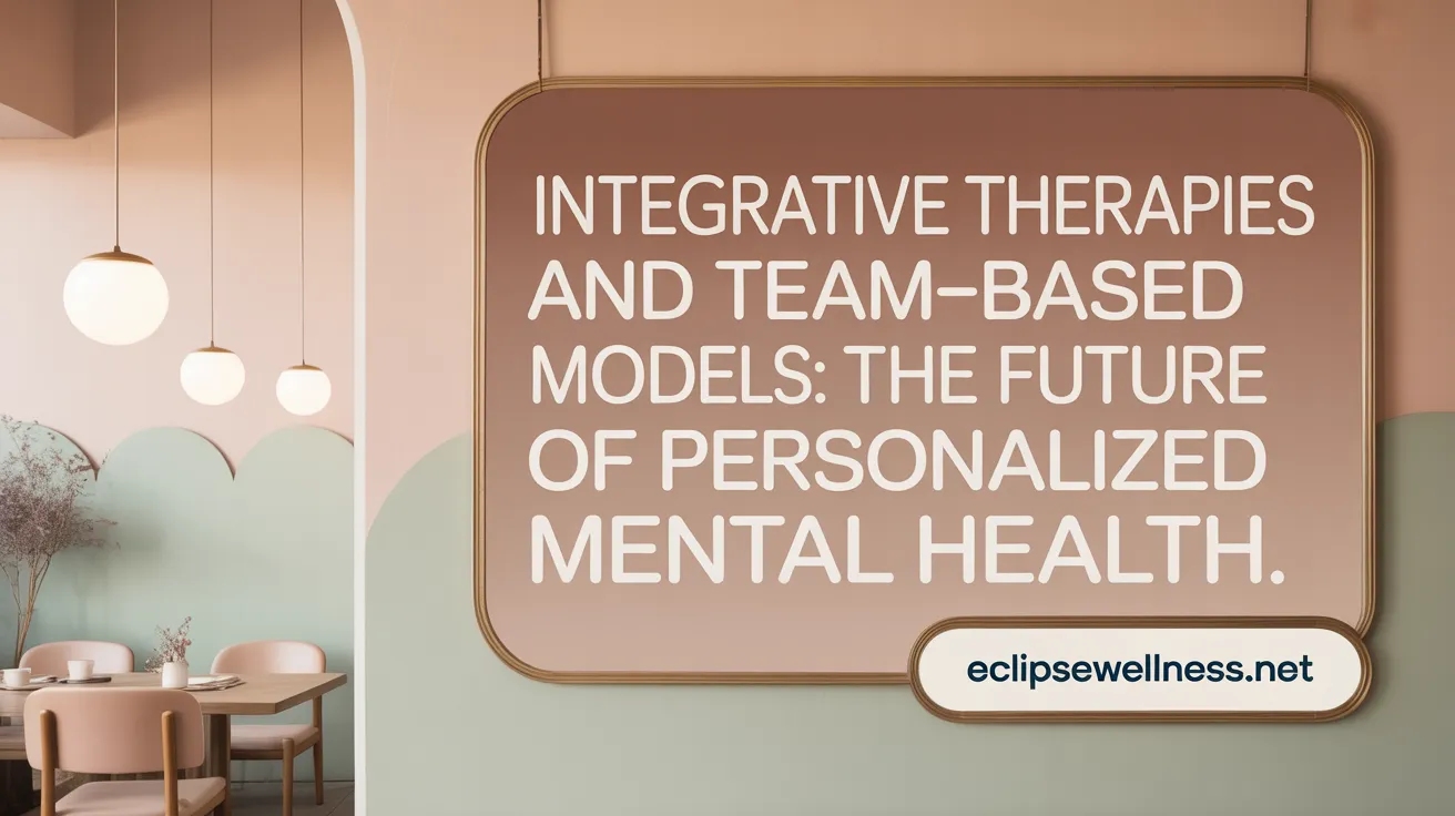 Integrative therapies and team-based models: The future of personalized mental health