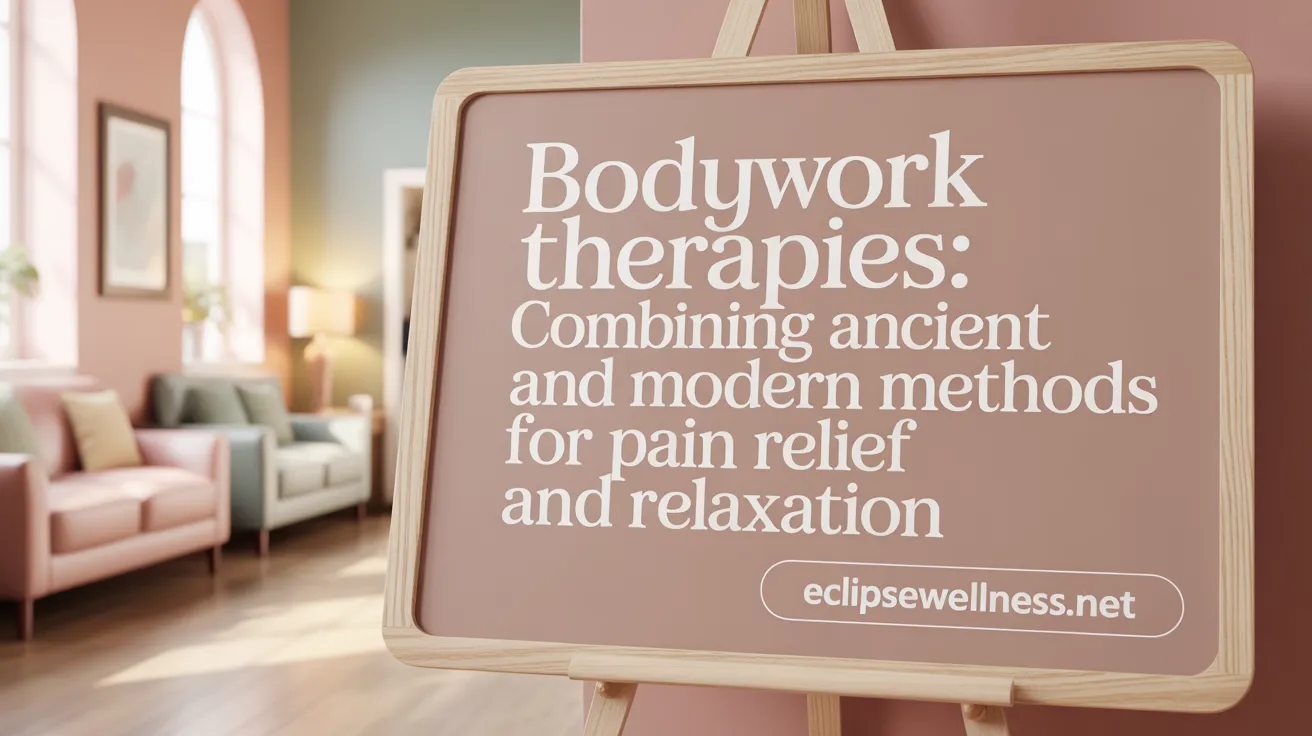 Bodywork Therapies: Combining Ancient and Modern Methods for Pain Relief