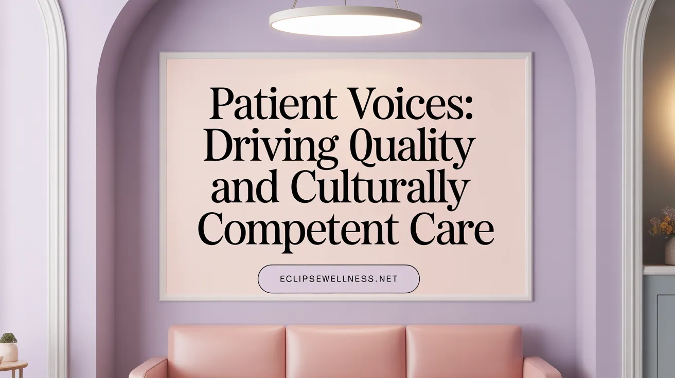 Patient Voices: Driving Quality and Culturally Competent Care