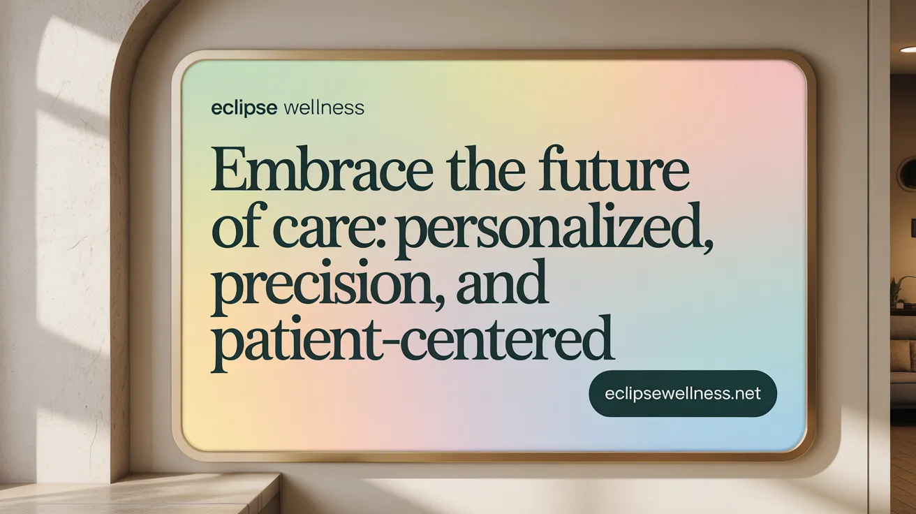 Embrace the Future of Care: Personalized, Precision, and Patient-Centered