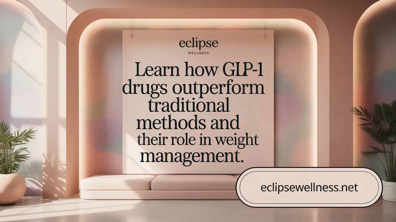 Learn how GLP-1 drugs outperform traditional methods and their role in weight management.